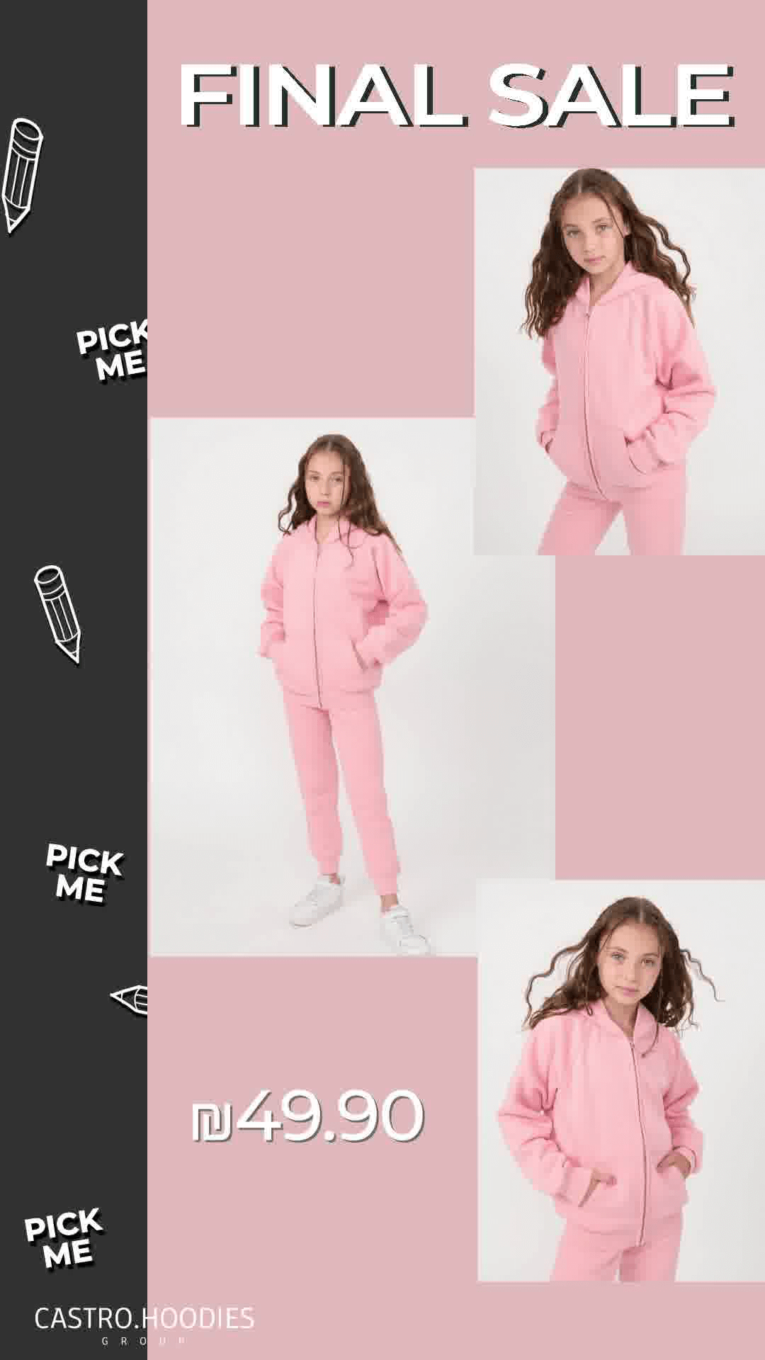 HOODIES Kids Final Sale - story